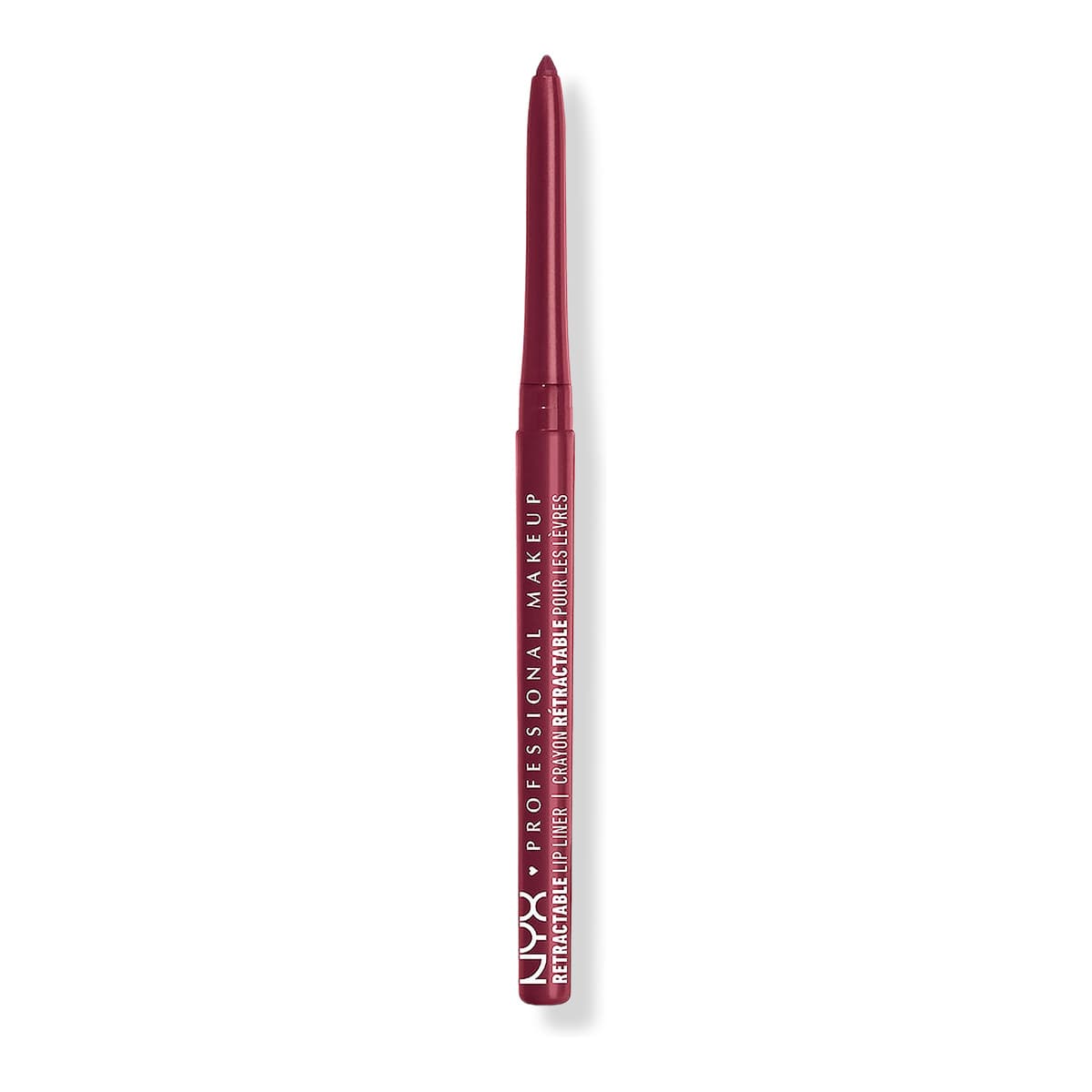 Retractable Long-Lasting Mechanical Lip Liner, Plum