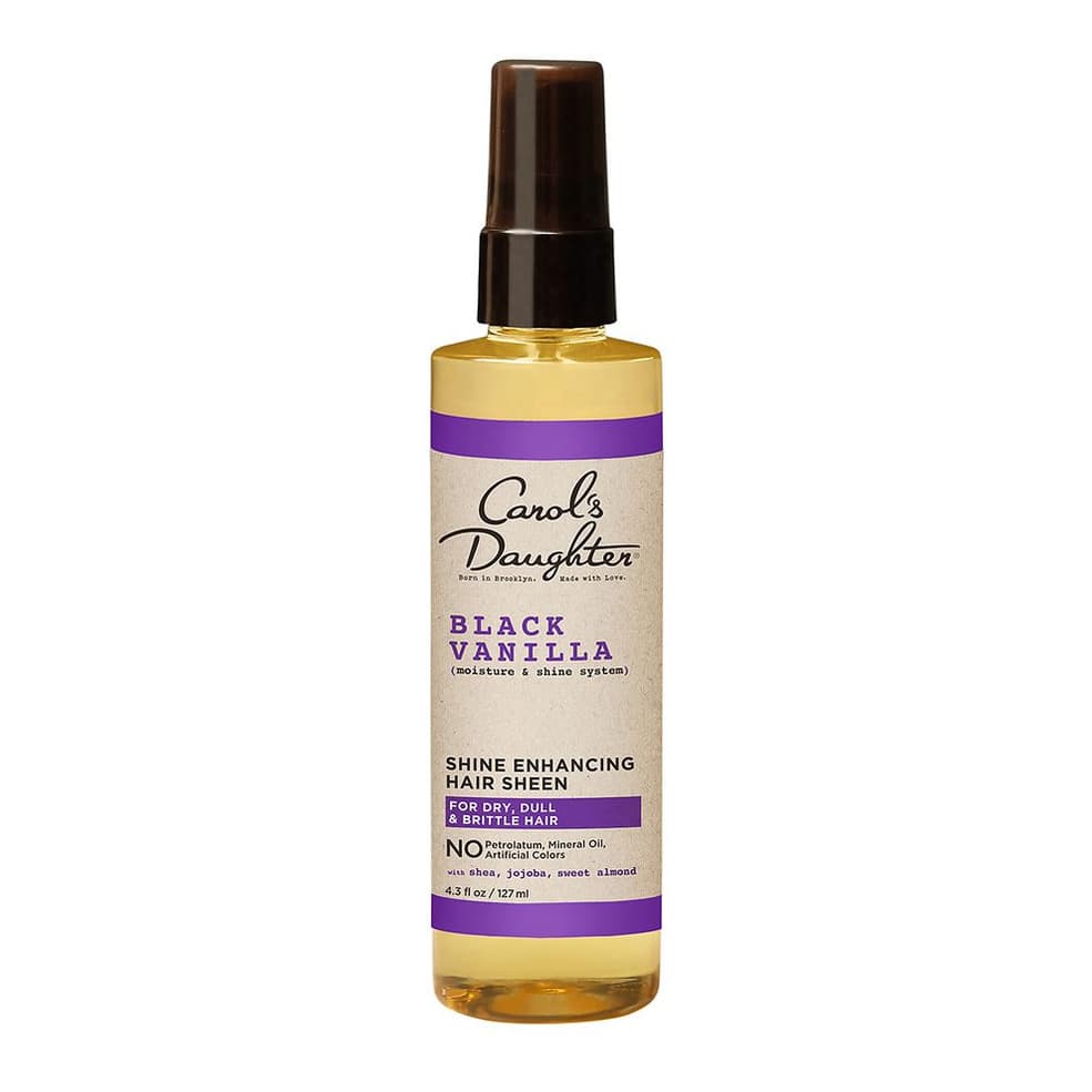 Hair Sheen For Dry, Dull or Brittle Hair Black Vanilla