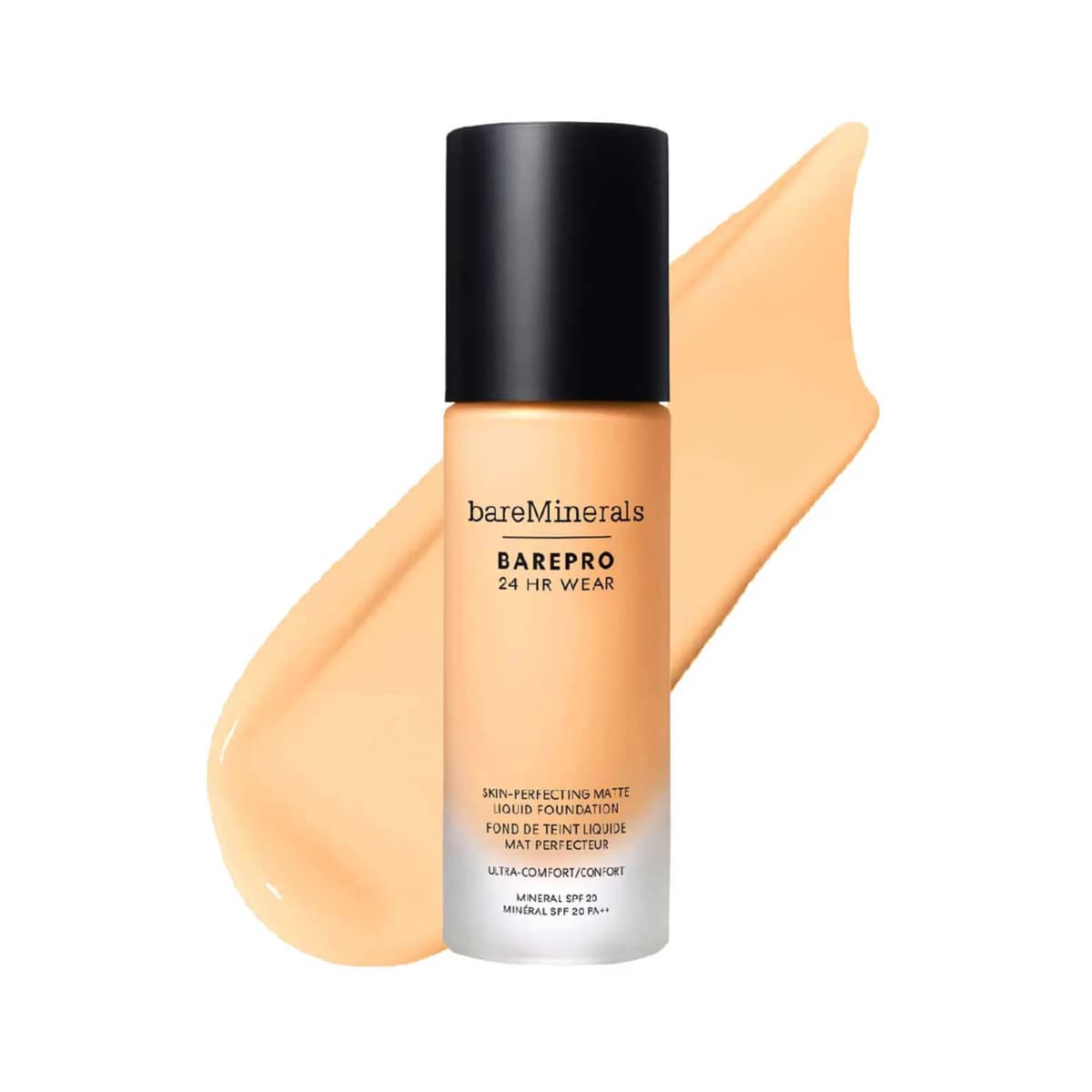 Barepro 24hr Matte Comfort Liquid Foundation Mineral SPF20, Fair 15 Warm