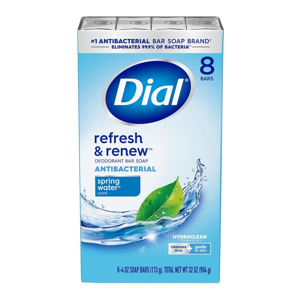 Antibacterial Bar Soap Spring Water
