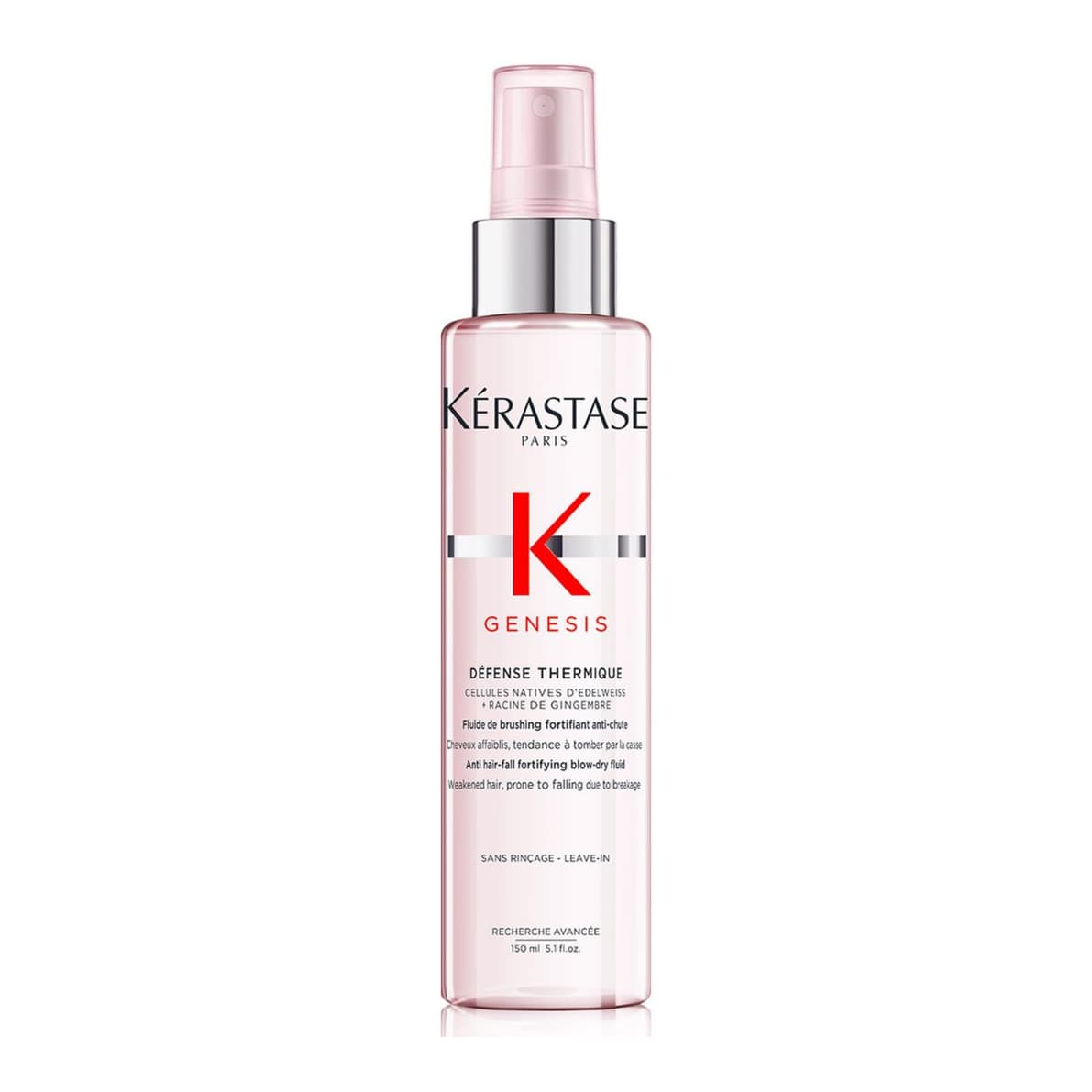 Kérastase Genesis, Nourishing Blow-dry Spray Cream, For Weakened Hair, With Ginger Root, Defence Thermique