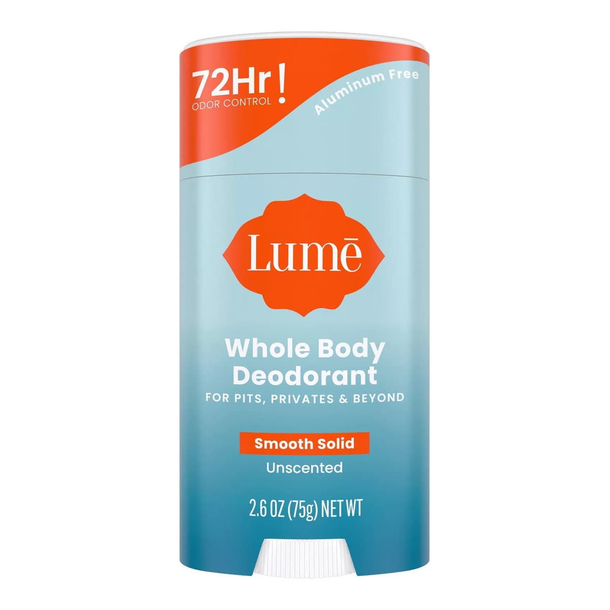Whole Body Women's Deodorant - Smooth Solid Stick - Aluminum Free - Unscented
