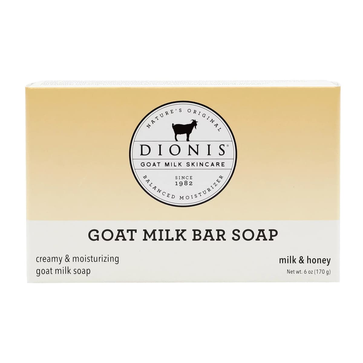 Dionis Goat Milk Bar Soap Milk & Honey
