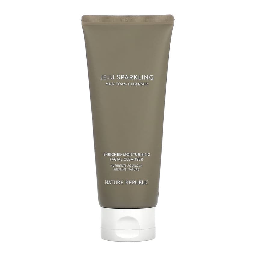 Jeju Sparkling, Mud Foam Cleanser