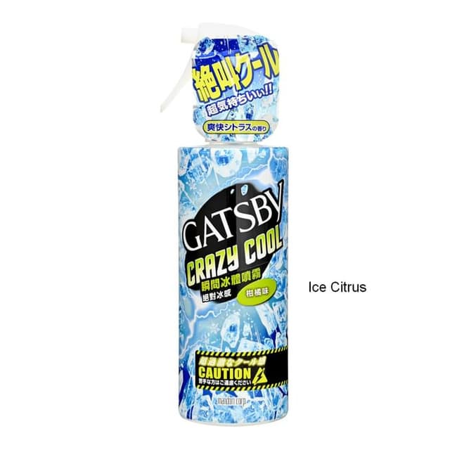 Gatsby Crazy Cool Body Water, Ice Citrus