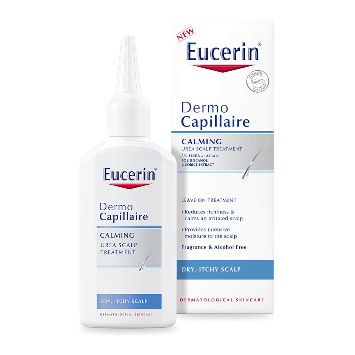 DermoCapillaire Calming Urea Scalp Treatment - 5% Urea