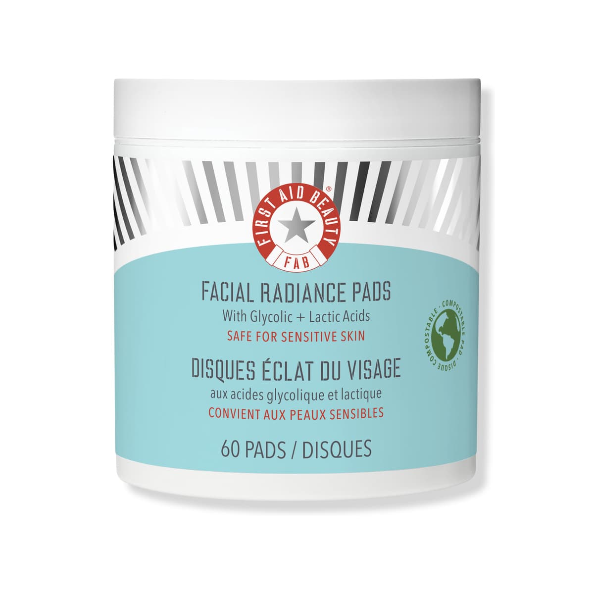 Facial Radiance Pads with Glycolic + Lactic Acids