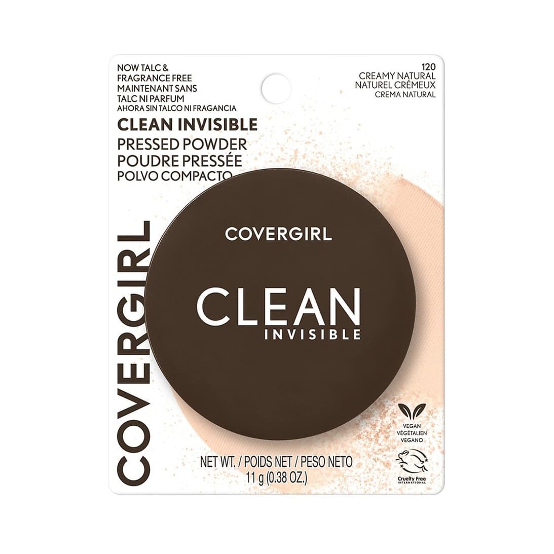 Invisible Pressed Powder, Creamy Natural