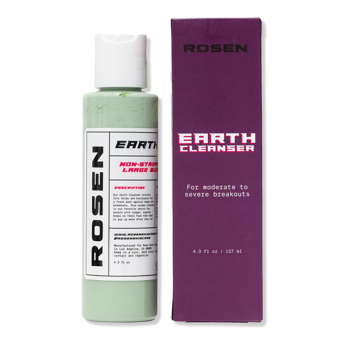 Earth Cleanser for Active Breakouts