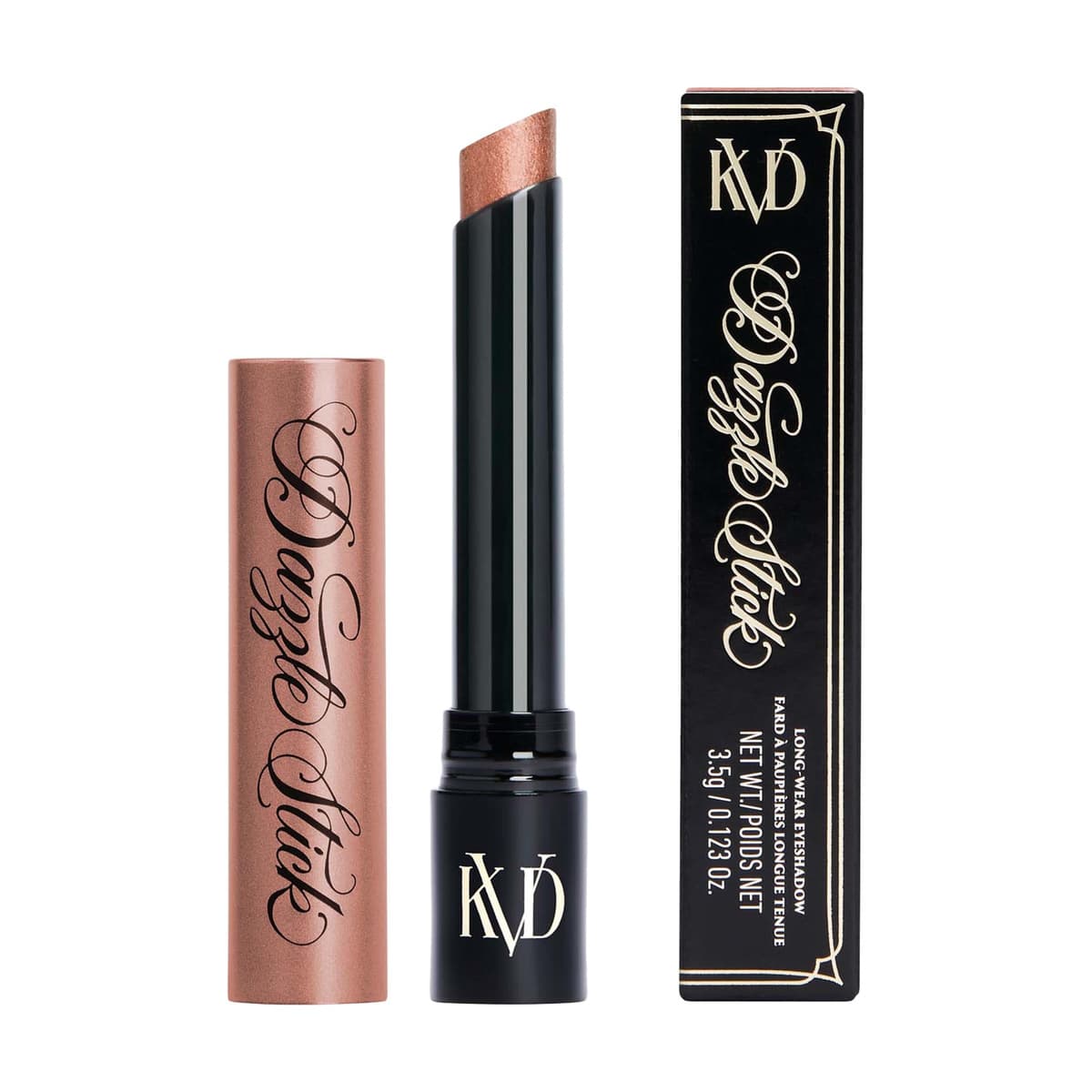 Dazzle Vegan Long-Wear Eyeshadow Stick, Hail Surge