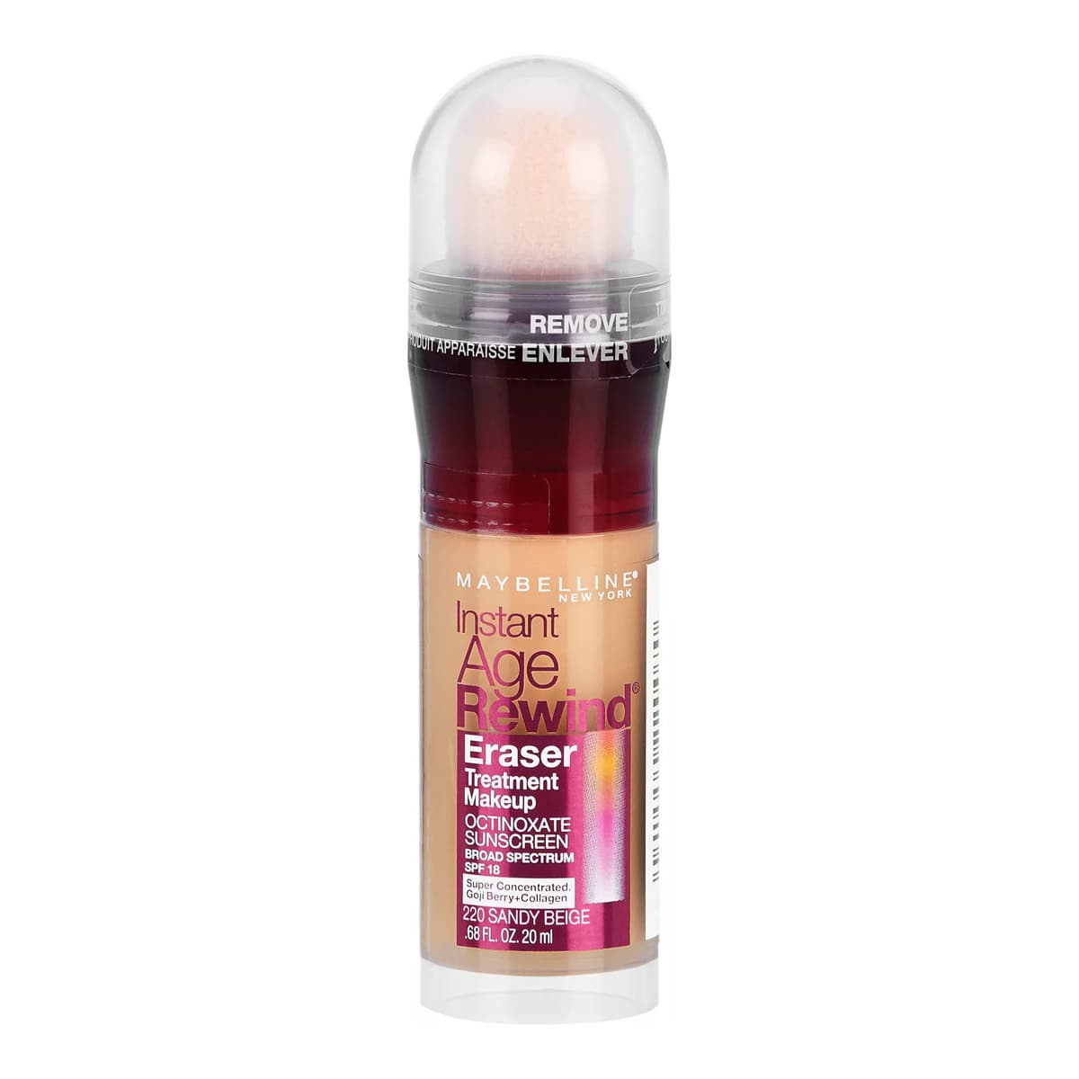 Instant Age Rewind Treatment Foundation Makeup - SPF 18 - 220 Sandy Beige