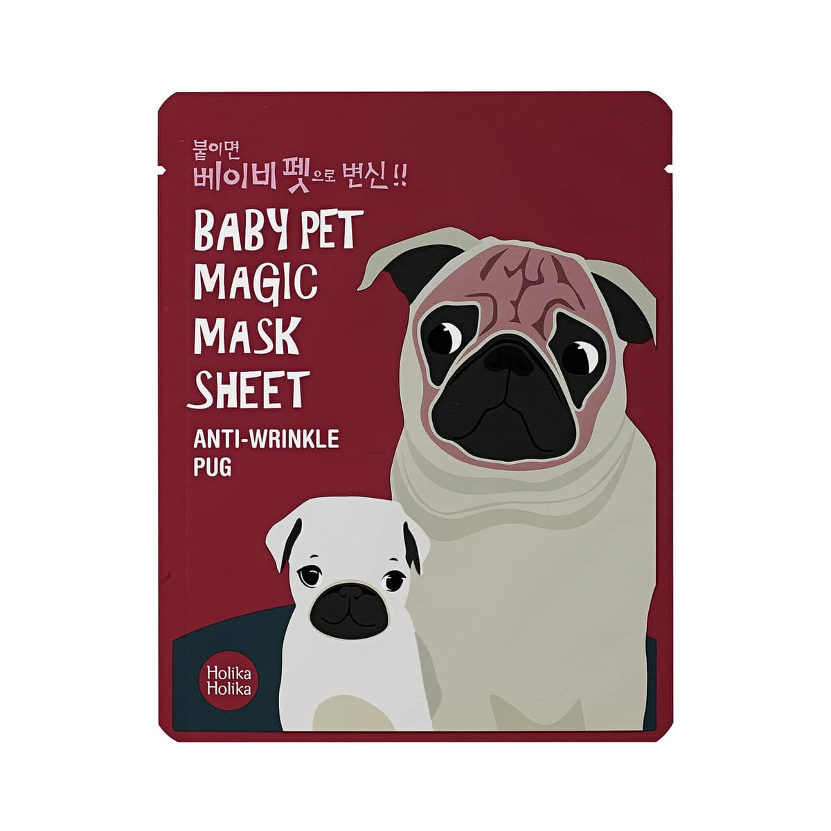 Baby Pet Magic Mask Sheet (Pug)