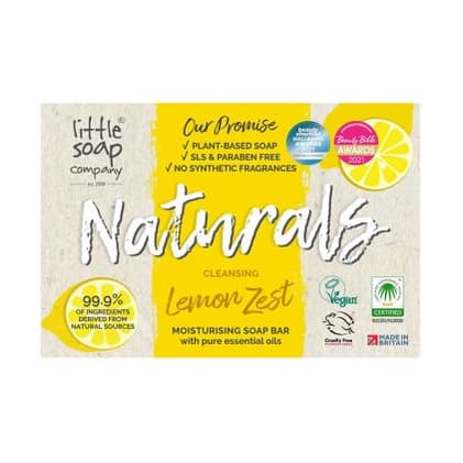 Little Soap Co Naturals Lemon Zest Bar