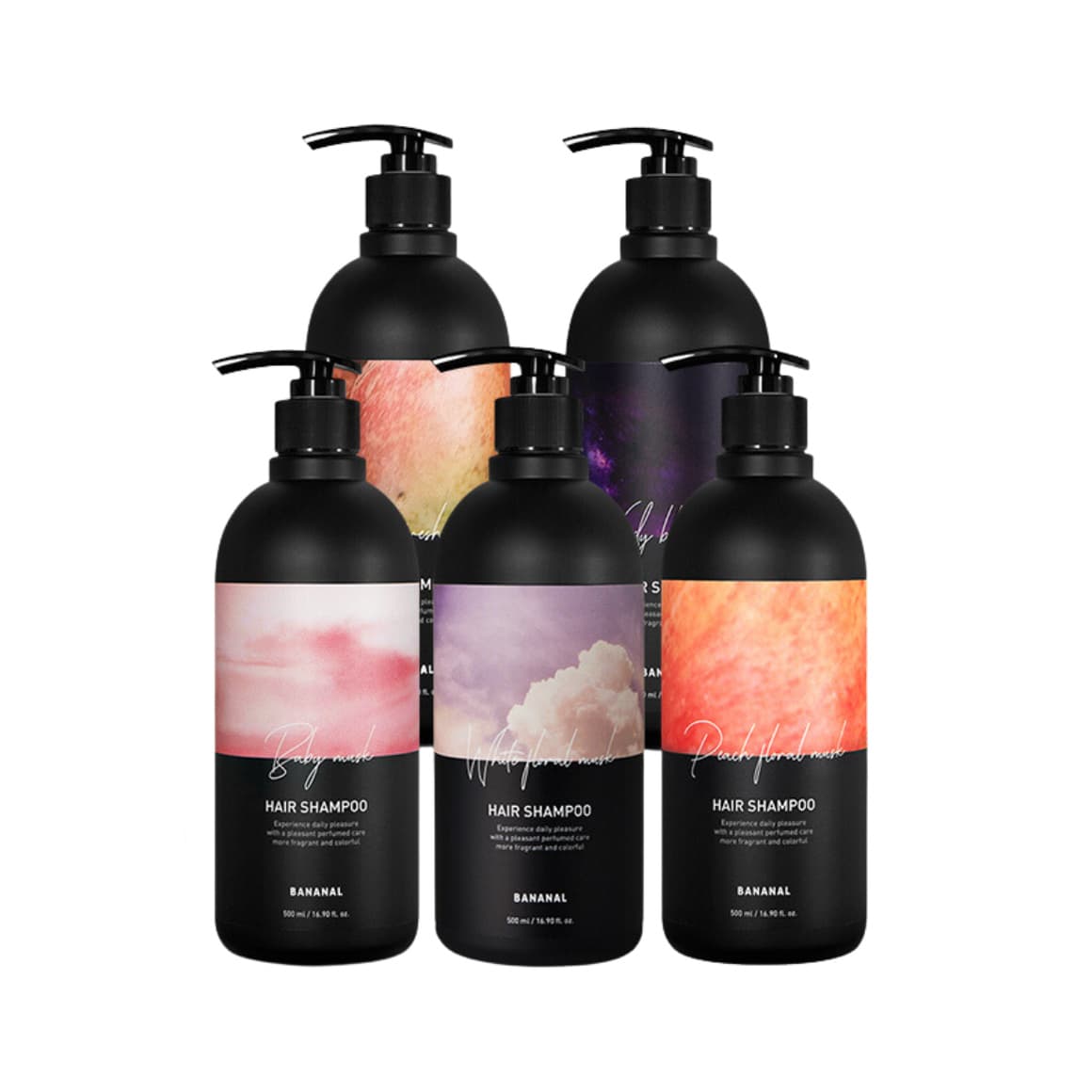 Perfumed Hair Shampoo, White Floral Musk