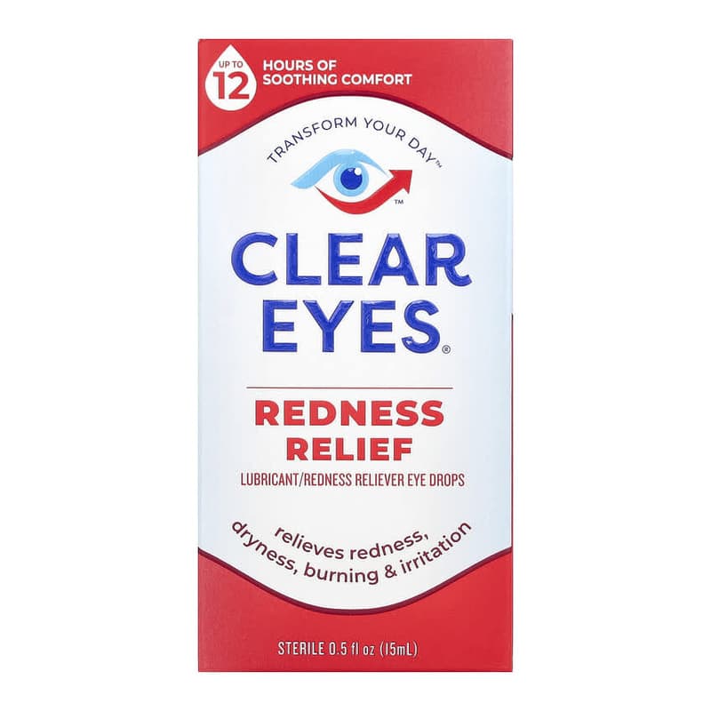 Redness Relief, Lubricant/Redness Reliever Eye Drops