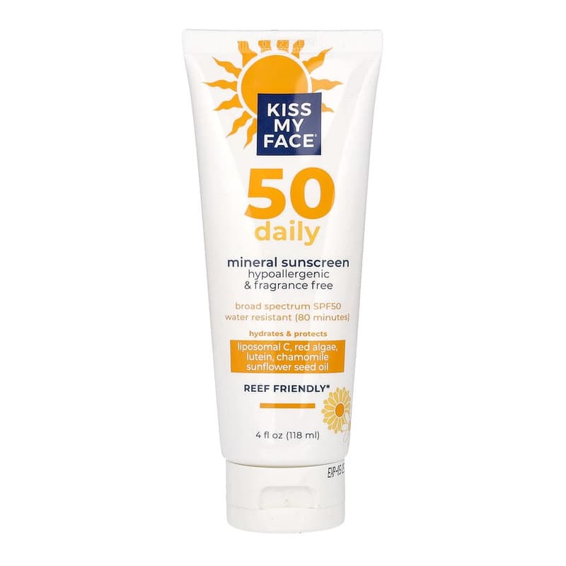 50 Daily, Mineral Sunscreen, SPF 50