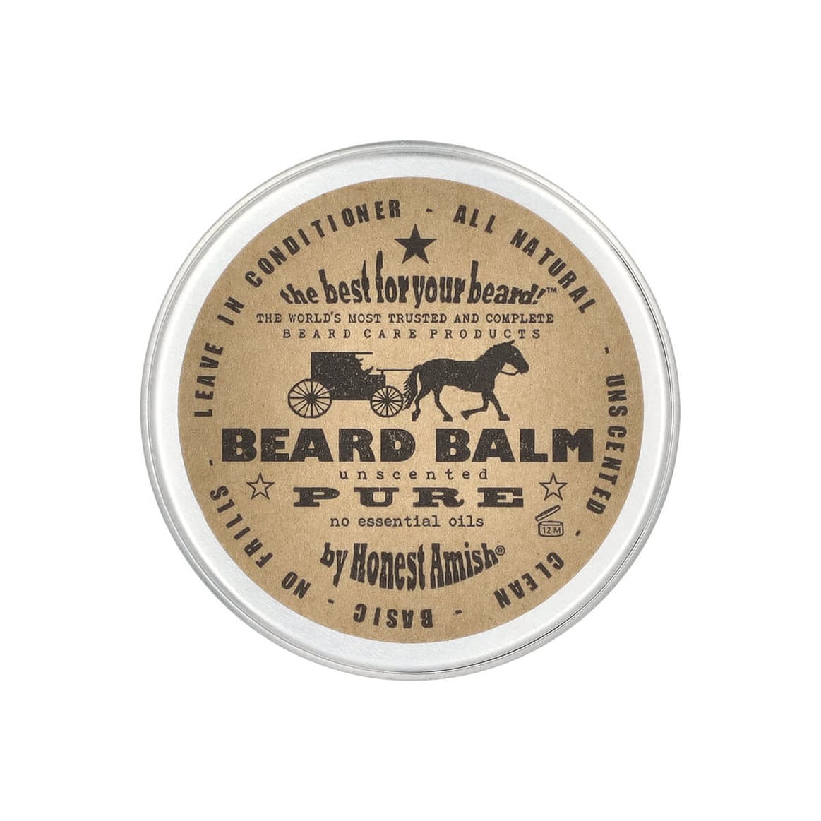 Pure Beard Balm, Unscented