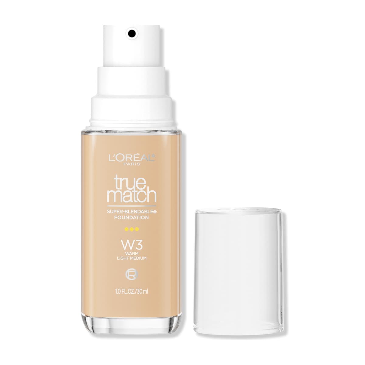 True Match Super-Blendable Foundation, W3 Warm Light Medium