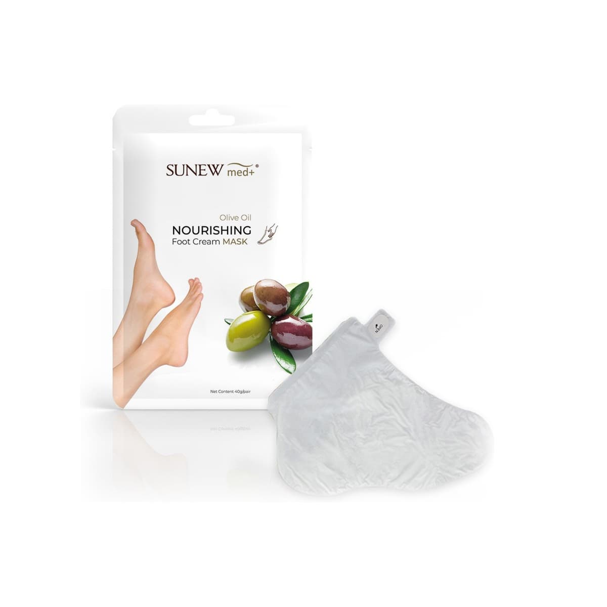 Nourishing Foot Cream Mask Olive Oil x