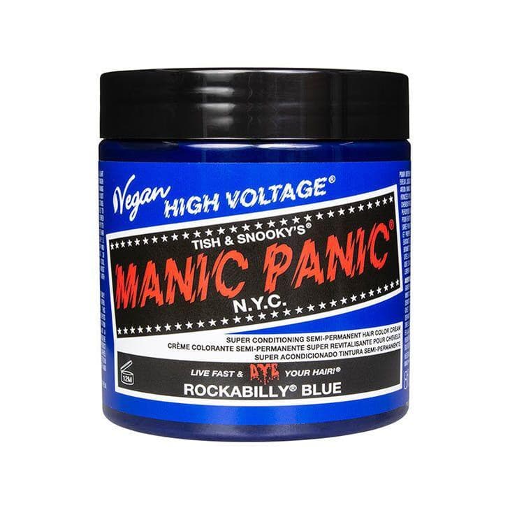 High Voltage Hair Dye Rockabilly Blue