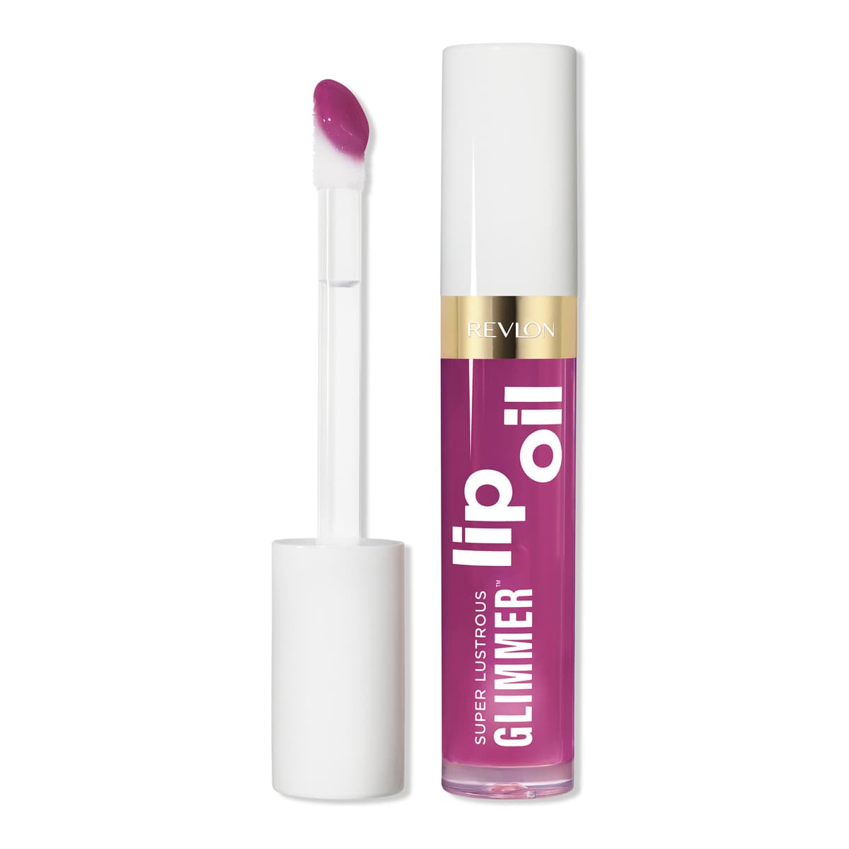 Glimmer Lip Oil, Plum Pop