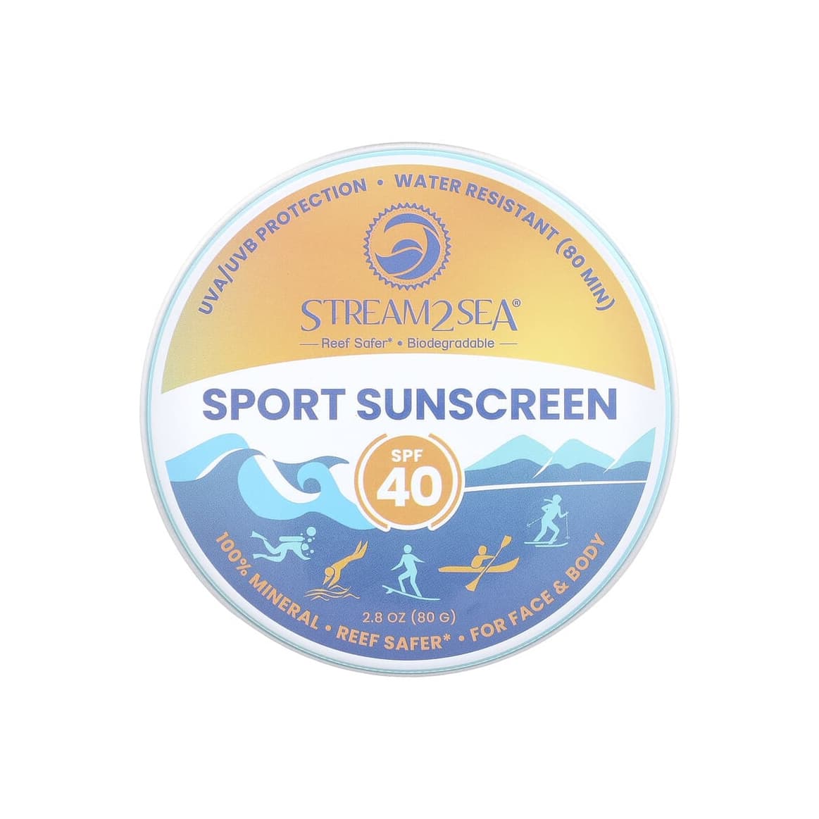 Sport Sunscreen, SPF 40