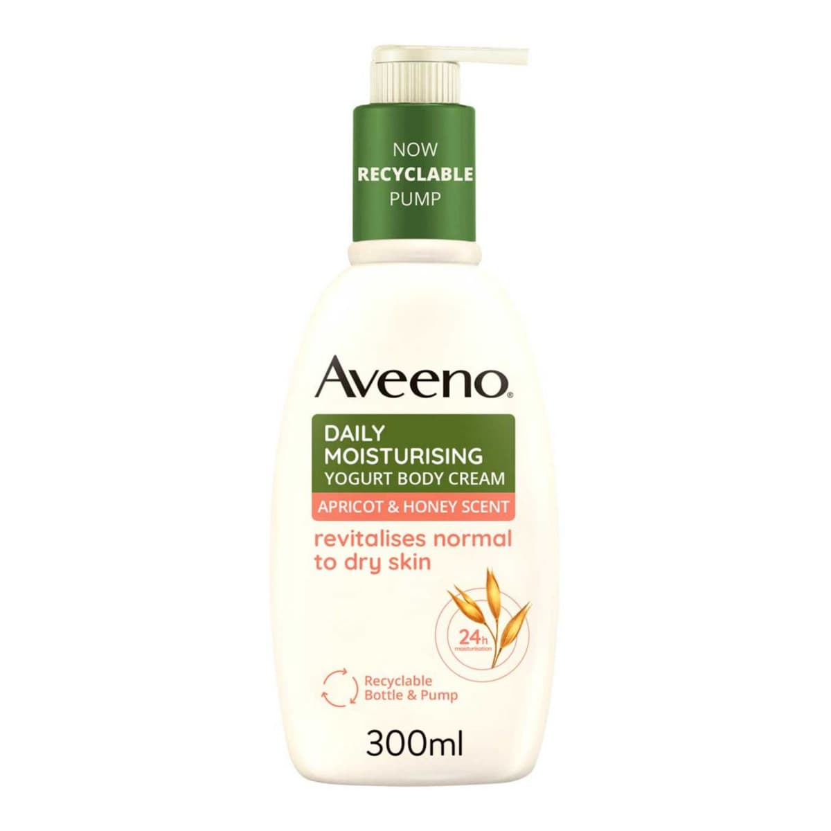 Daily Moisturizing Yogurt Body Cream – Apricot & Honey Scented