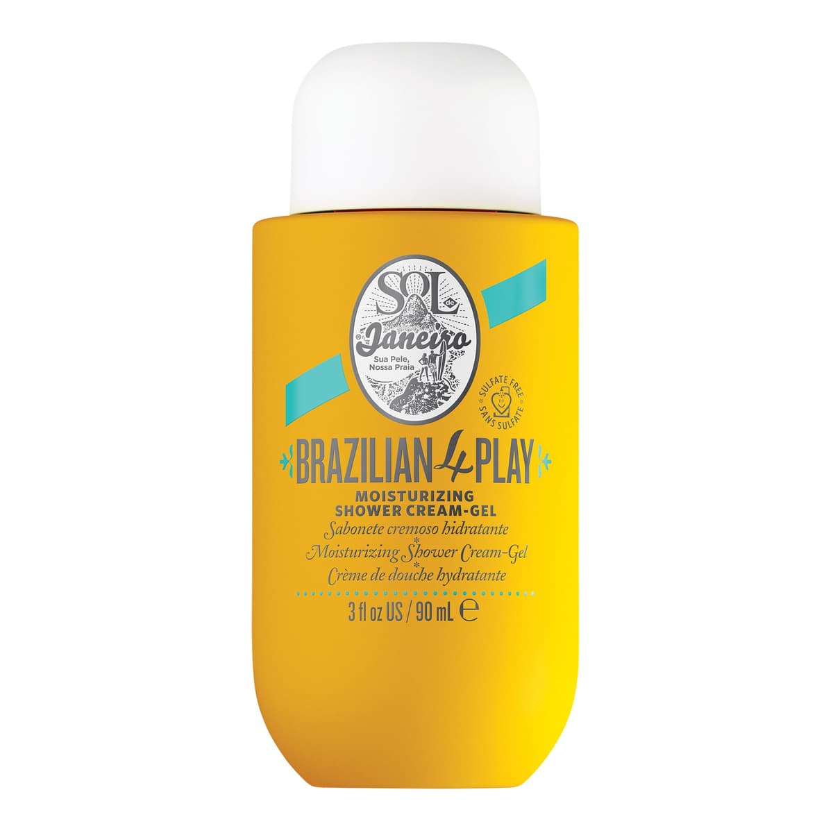 Brazilian 4 Play Moisturizing Shower Cream-Gel Mini