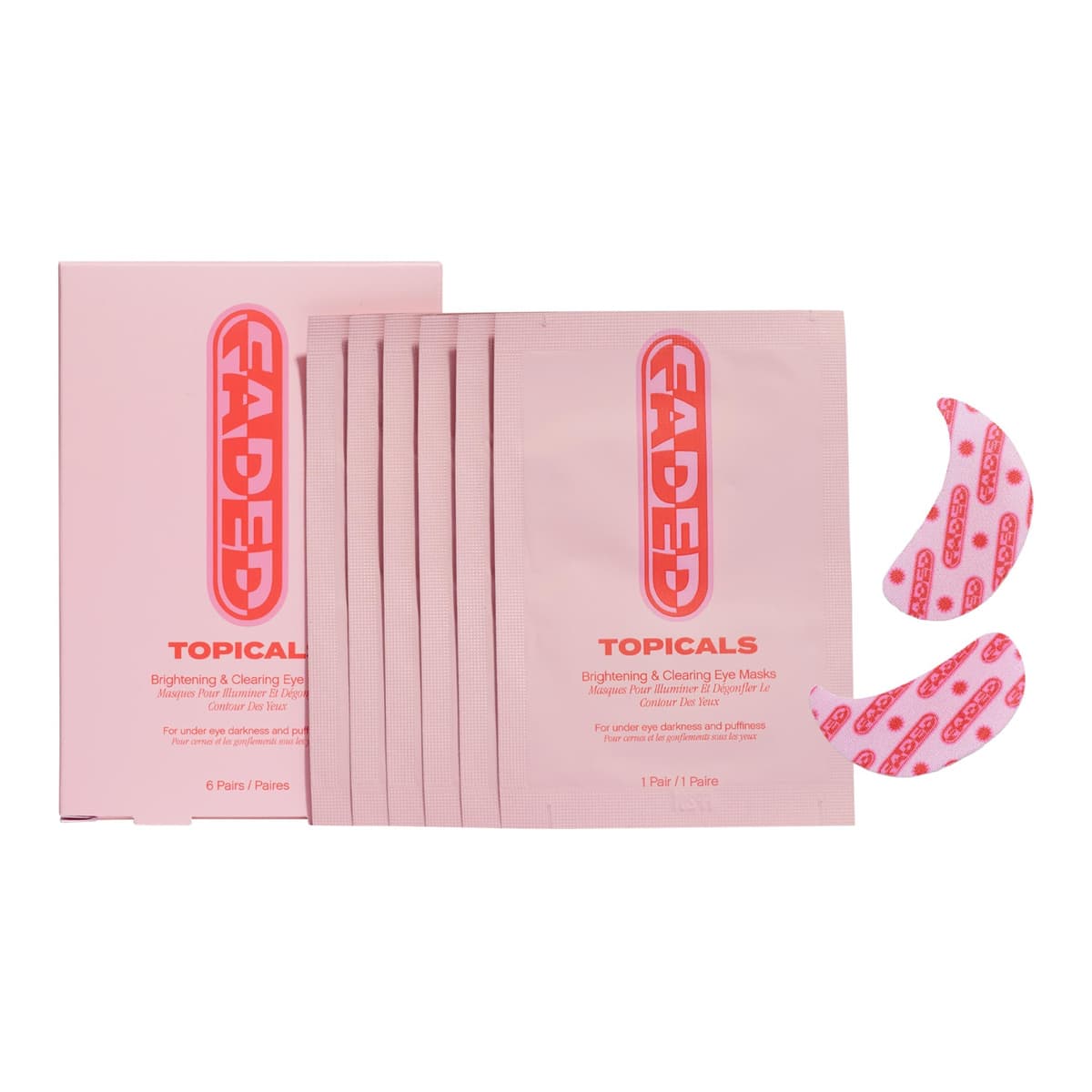 Faded Under Eye Brightening & Clearing Eye Masks