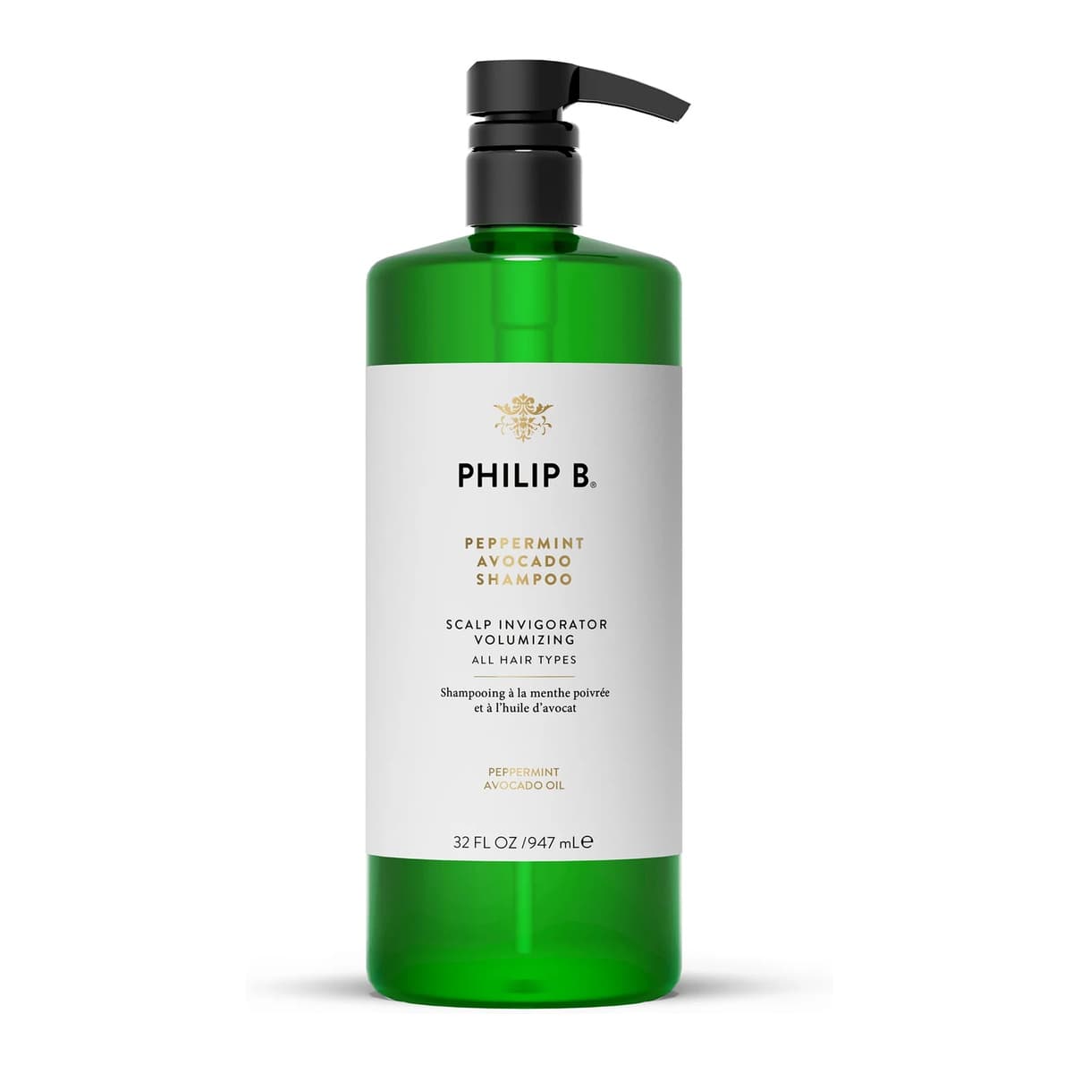 Peppermint Avocado Shampoo .