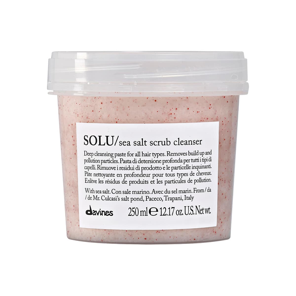 SOLU Sea Salt Scrub Cleanser