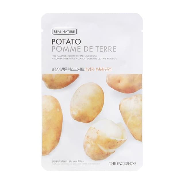 Real Nature Face Mask 1pc, Potato
