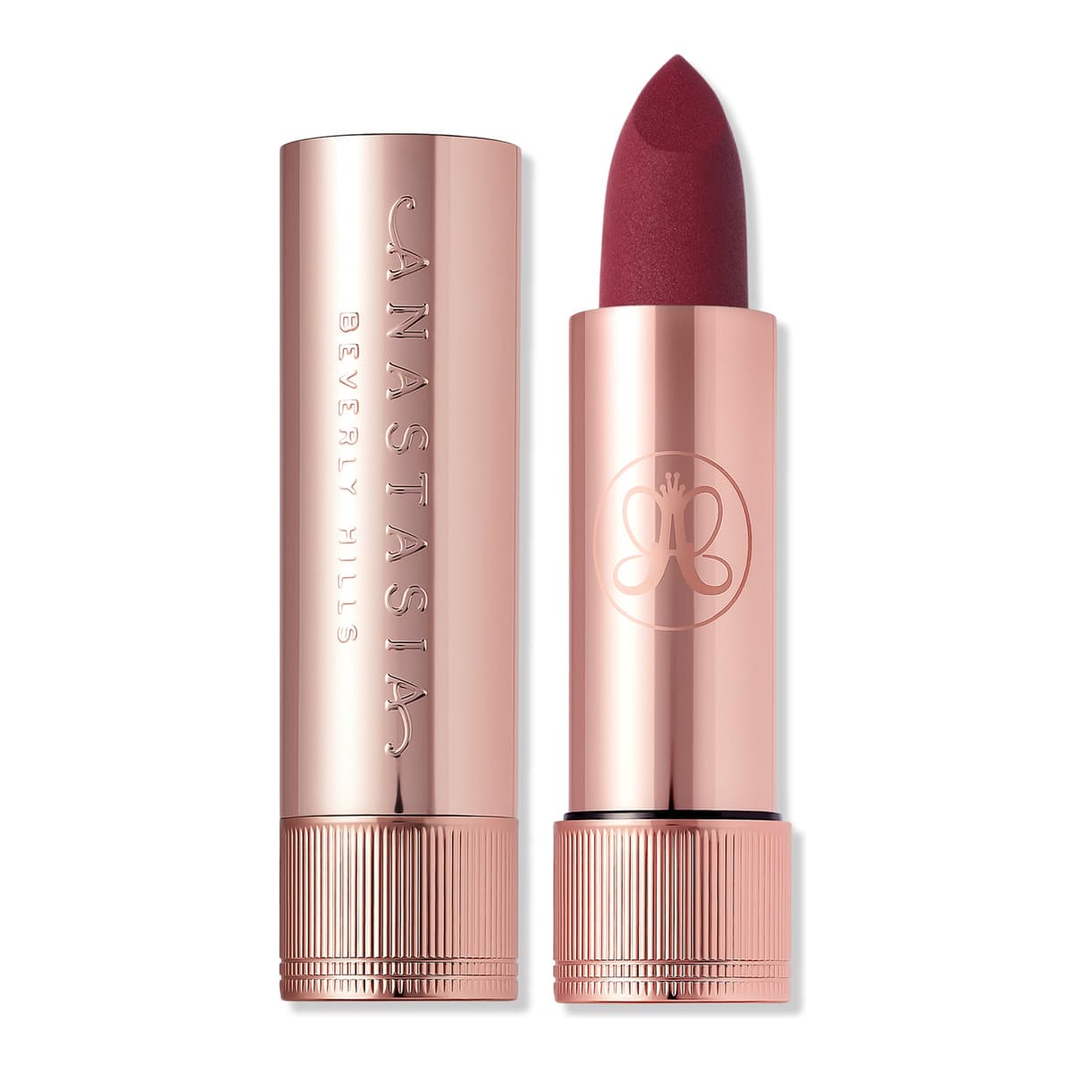 Long-Wearing Matte & Satin Velvet Lipstick, Blackberry