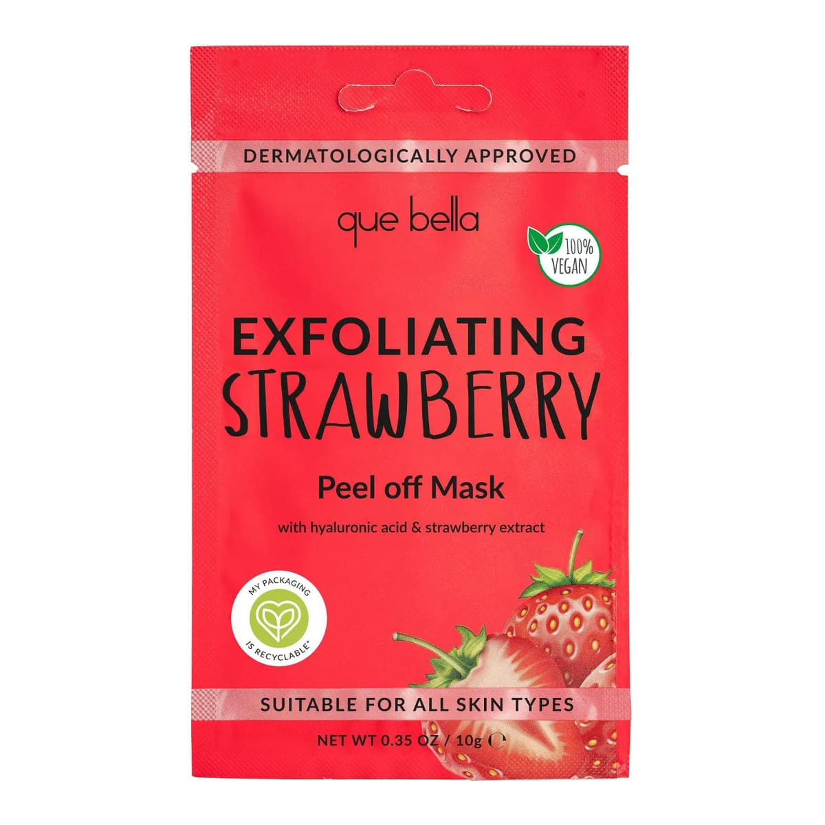 Exfoliating Strawberry Peel Off Mask