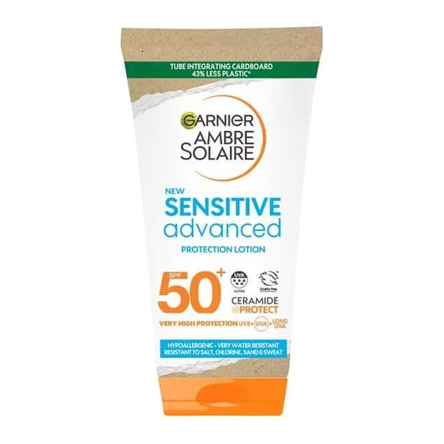 Ambre Solaire Sensitive Sun Cream SPF50+ Travel