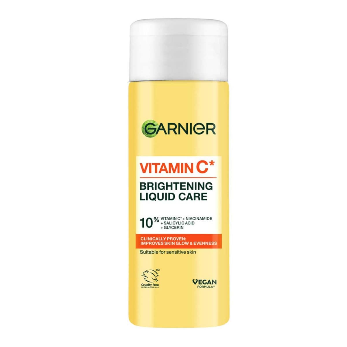 Vitamin C* Brightening Liquid Care, with 10% [Glycerin] + [Niacinamide + Vitamin C* + Salicylic acid]