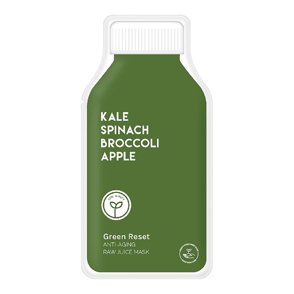 Green Reset Raw Juice Mask Apple