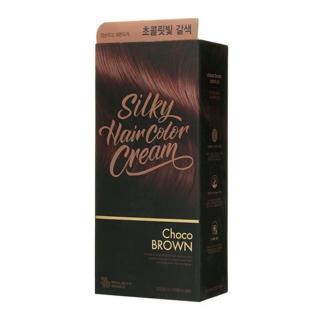 Stylist Silky Hair Color Cream, Choco Brown