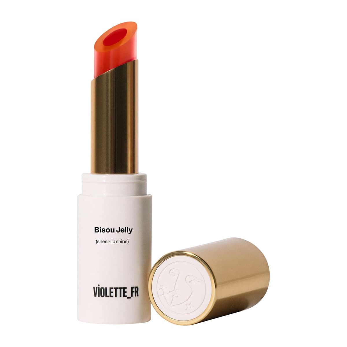 BISOU JELLY Sheer Shine Hydrating Lipstick, Pomme d'Amour