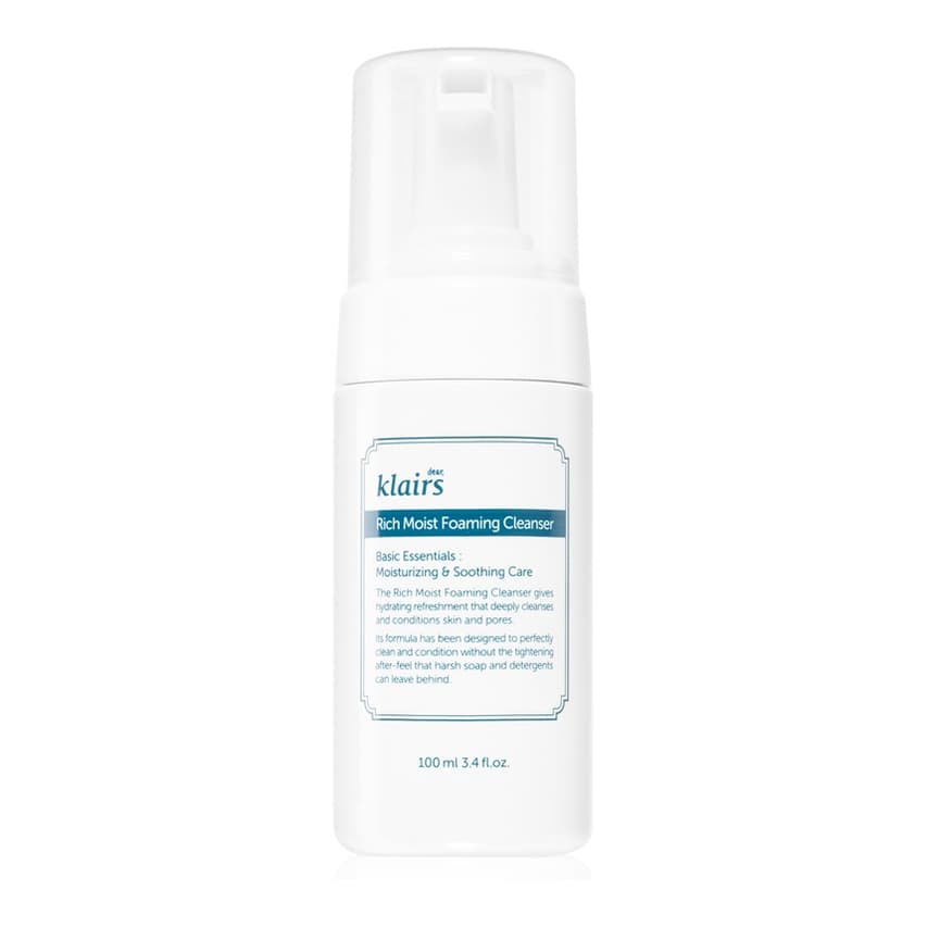 Rich Moist Foaming Cleanser