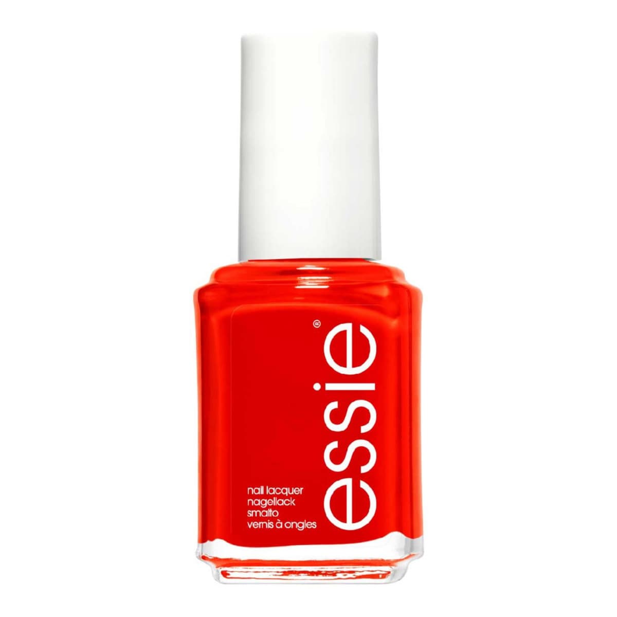 Nail Polish 64 Fifth Avenue Red Orange Creamy Colour, Original High Shine and High Coverage Nail Polish