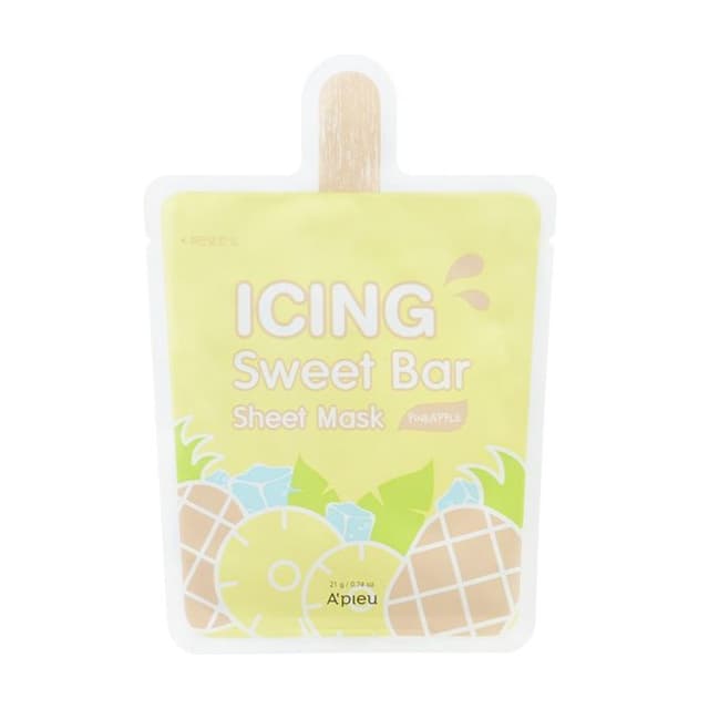Icing Sweet Bar Sheet Mask, Pineapple