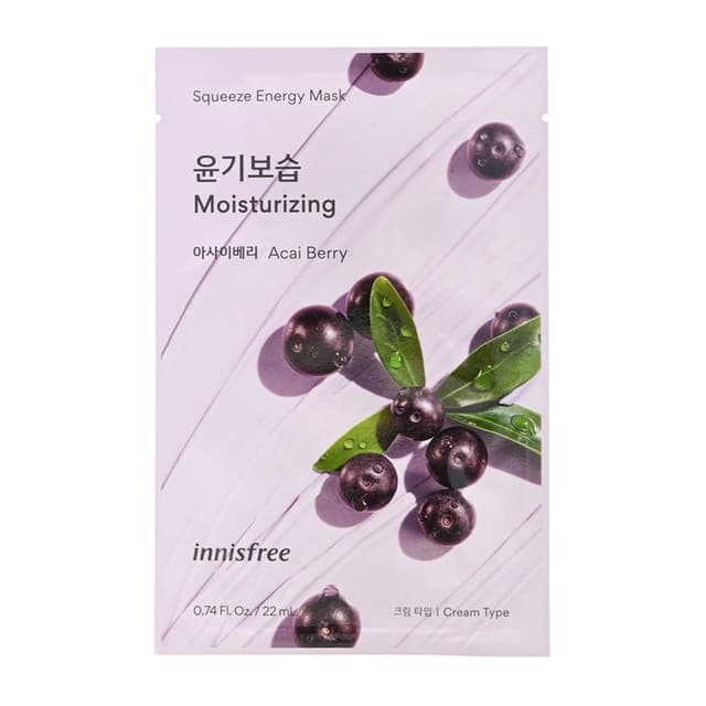 Energy Mask, Acai Berry