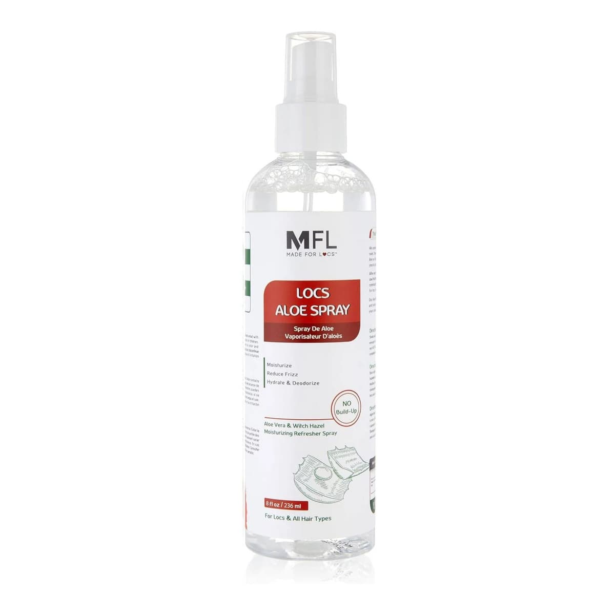 Aloe Moisturizing, Hydrating, Curl Enhancing Hair Spray