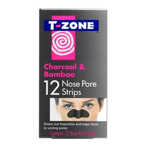 Charcoal & Bamboo Nose Pore Strips 12s