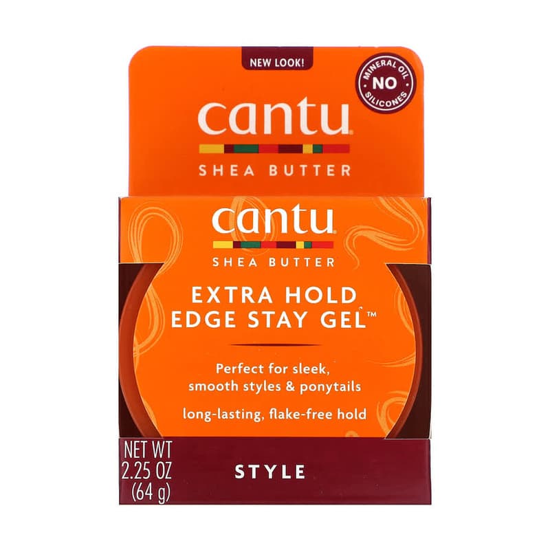 Shea Butter, Extra Hold Edge Stay Gel