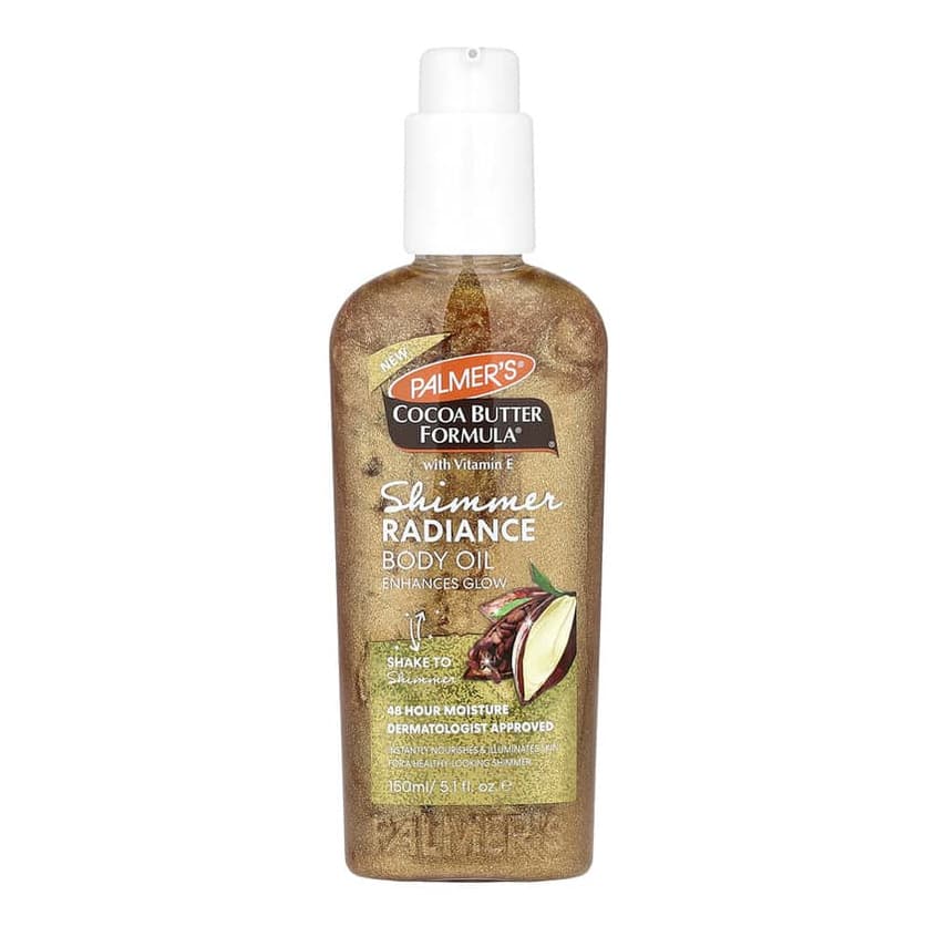 Cocoa Butter Formula® with Vitamin E, Shimmer Radiance Body Oil