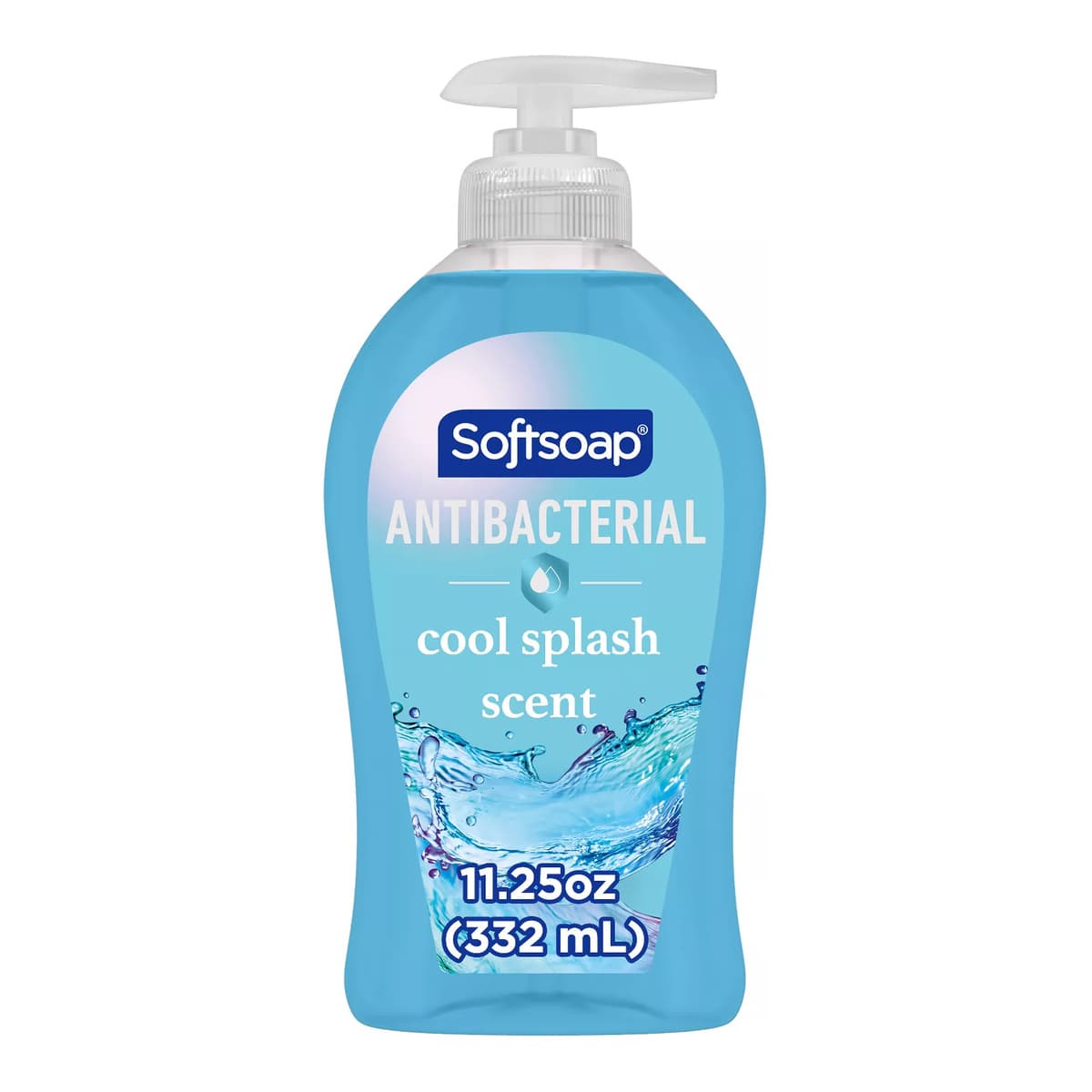Antibacterial Liquid Hand Soap Pump - Clean & Protect - Cool Splash