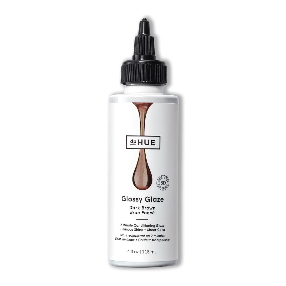Glossy Glaze Cool Blonde, Dark Brown