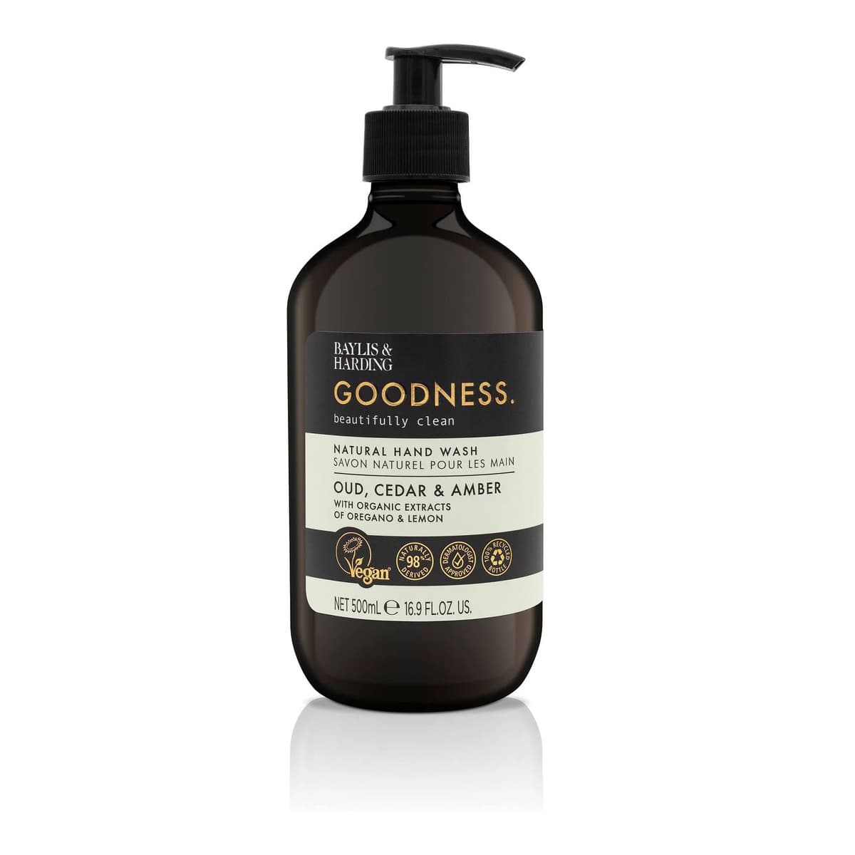 Hand Wash Soap Oud Cedar and Amber